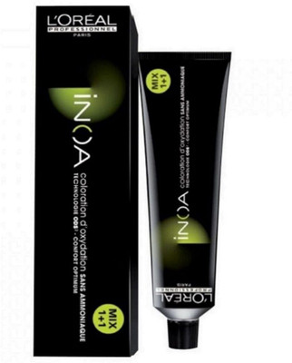 

L'Oreal Inoa Ammonia Free Permanent Hair Color(Color No. 1 Black)