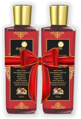 Aegte Onion Hair Oil - Pack of 2 Hair Oil(100 g)