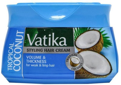 VATIKA Tropical Coconut Volume&Thickness For Weak&Limp Hair Hair Cream(140 ml)