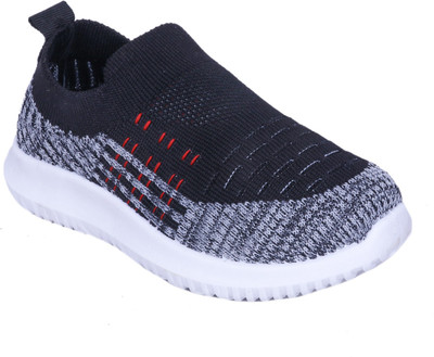 

FEETWELL Boys & Girls Slip on Loafers(Black