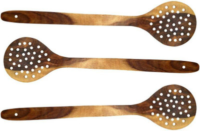 

CraftOnline wooden spoon tools Disposable Wooden Wooden Spoon Set(Pack of 3)