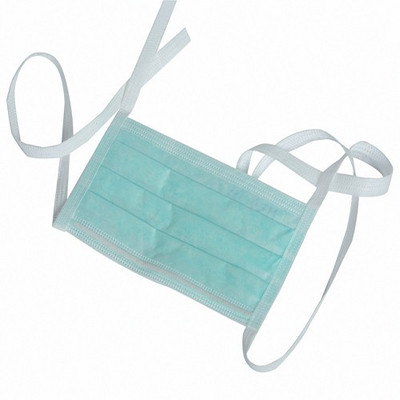 

Medisafe 2 Ply Face Mask Tie (Green) Face Shaping Mask