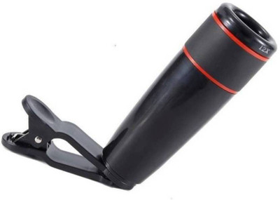 

Crystal Digital 12X Universal Optical Zoom Lens Telescope Clip-on Camera Lens for iPhone Lens(Black, 20-30)