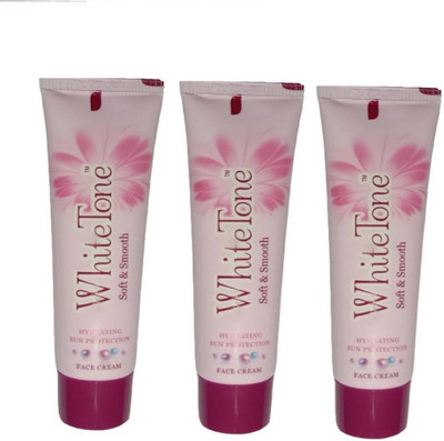 

White Tone Face Cream smooth & soft 20g g pack of 3(60 g)