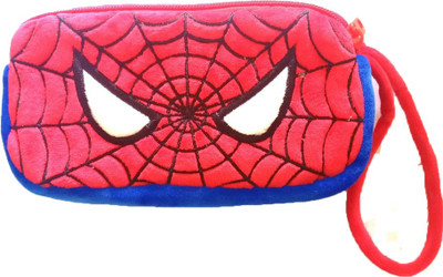 

Shopkooky Pack of 1 Multipurpose cartoon character pencil pouch/ Birthday gift/ Gift online/ Multipurpose pouch/ Gift set Art Canvas Pencil Box(Set of 1, Red)