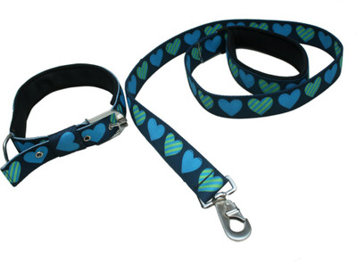 

KLUG Dog Collar & Leash(, Blue