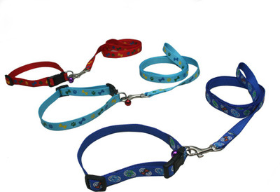 

KLUG Dog Collar & Leash(, Red