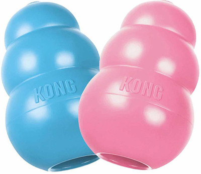 

kong Puppy Kong Dogs Chew Toy, Medium - Color May Vary Plastic Chew Toy For Dog