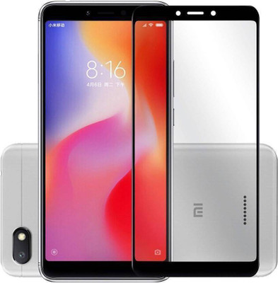 Ultra Clear Edge To Edge Tempered Glass for Mi Redmi 6(Pack of 1)