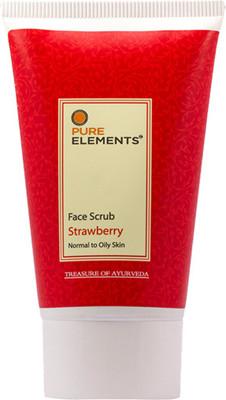 

Pure Elements Strawberry Face Scrub - Skin Lightening & Softening Scrub(100 g)