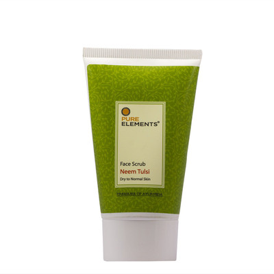 

Pure Elements Neem Tulsi Face Scrub - Skin Lightening & Softening Scrub(200 g)