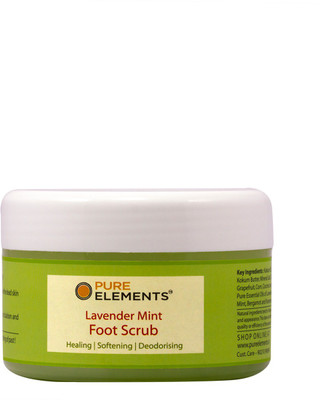 

Pure Elements Lavender Mint Foot Scrub - Dead Skin Removal & Softening Scrub(200 g)