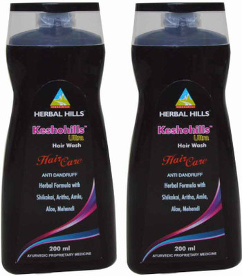 

Herbal Hills Keshohills Ultra Hair Wash 200ml Pack of 2(400 ml)
