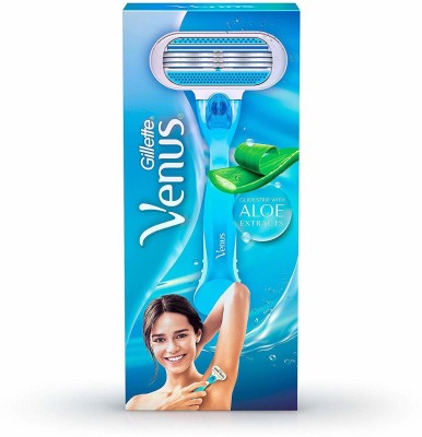 

Gillette New Venus Breeze,Glide Strip With ALOE Extracts Hair Removal Razor for Women