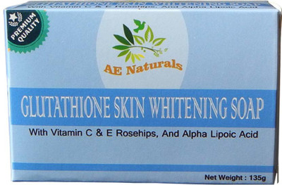 

Ae Naturals Premium Glutathione Skin Whitening Soap 3X135g(405 g, Pack of 3)