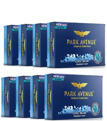 

Park Avenue coolblue soap 125g X 8(1000 g, Pack of 8)