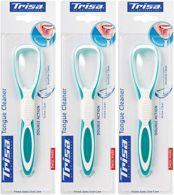 

Trisa Plastic Tongue Cleaner(Pack of 3)