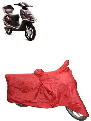 carphoenix Two Wheeler Cover for Hero(Red)