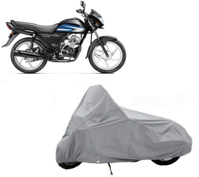 Auto Age Two Wheeler Cover for Honda(CD 110 Dream, Silver)