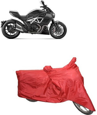 carphoenix Two Wheeler Cover for Ducati(Red)