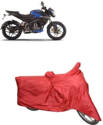 carphoenix Two Wheeler Cover for Bajaj(Red)