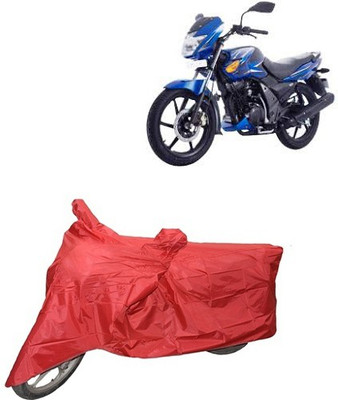 A+ RAIN PROOF Two Wheeler Cover for TVS(Flame SR125, Red)