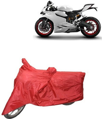 carphoenix Two Wheeler Cover for Ducati(Red)