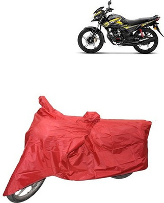 carphoenix Two Wheeler Cover for Honda(Red)