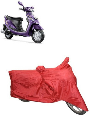 carphoenix Two Wheeler Cover for Mahindra(Rodeo RZ, Red)