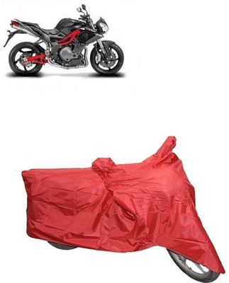 carphoenix Two Wheeler Cover for DSK Benelli(TNT R, Red)