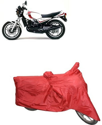 carphoenix Two Wheeler Cover for Yamaha(RD 350, Red)