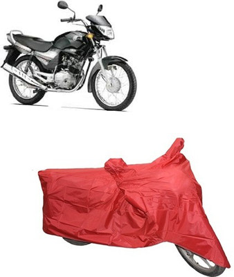 carphoenix Two Wheeler Cover for Yamaha(Libero, Red)