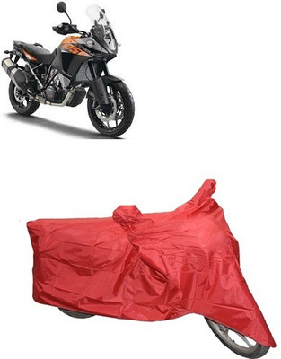 carphoenix Two Wheeler Cover for KTM(Red)