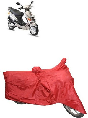 carphoenix Two Wheeler Cover for Hero(E Sprint, Red)