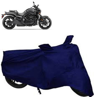 A+ RAIN PROOF Two Wheeler Cover for Yamaha(VMAX, Blue)