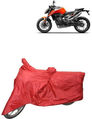 carphoenix Two Wheeler Cover for KTM(Red)