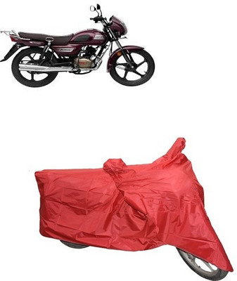 A+ RAIN PROOF Two Wheeler Cover for TVS(Red)