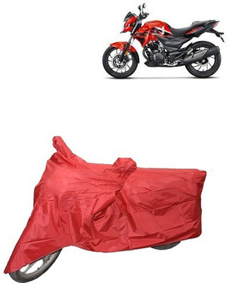 carphoenix Two Wheeler Cover for Hero(CBZ Extreme, Red)