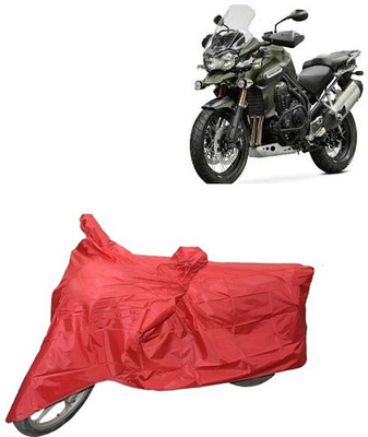 carphoenix Two Wheeler Cover for Triumph(Red)