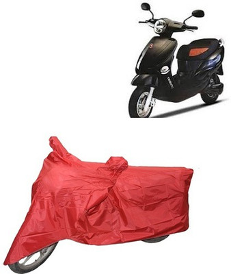 carphoenix Two Wheeler Cover for Hero(Electric Zippy, Red)