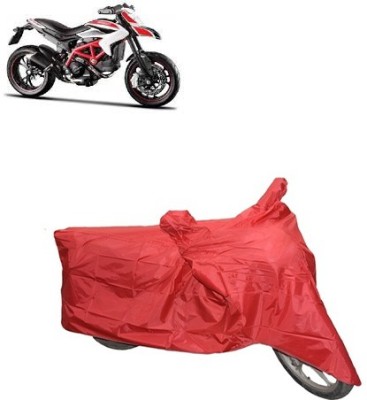 A+ RAIN PROOF Two Wheeler Cover for Ducati(Hyperstrada, Red)