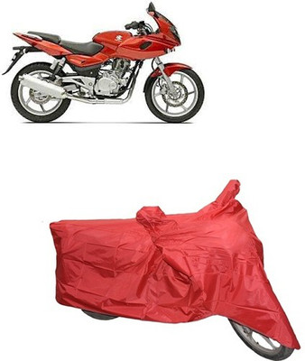 carphoenix Two Wheeler Cover for Bajaj(Pulsar 220 DTS-i, Red)