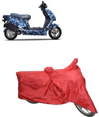 carphoenix Two Wheeler Cover for Hero(Red)