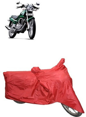 carphoenix Two Wheeler Cover for TVS(Red)