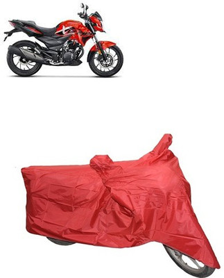 carphoenix Two Wheeler Cover for Hero(CBZ Extreme, Red)