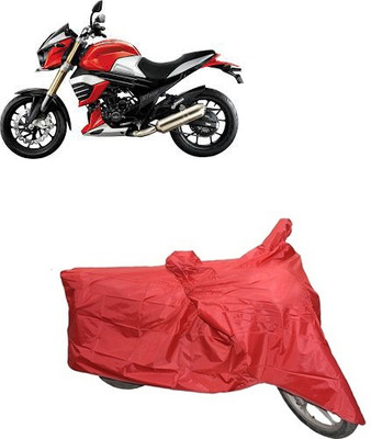 carphoenix Two Wheeler Cover for Mahindra(Red)