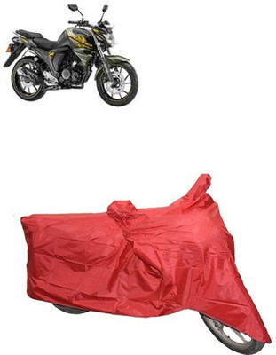 carphoenix Two Wheeler Cover for Yamaha(Red)
