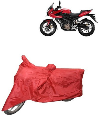 A+ RAIN PROOF Two Wheeler Cover for Bajaj(Red)