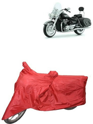 carphoenix Two Wheeler Cover for Royal Enfield(Red)