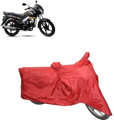 A+ RAIN PROOF Two Wheeler Cover for Mahindra(Red)